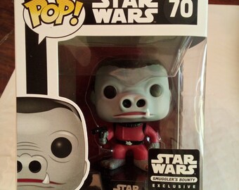 Funko Pop Red Snaggletooth Funko Other New Funko Pop Star Wars Red