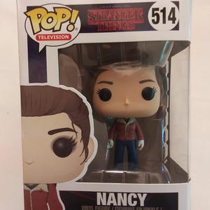 Funko Pop! TV Stranger Things - Nancy #514 Vinyl Figure, IOB - Etsy