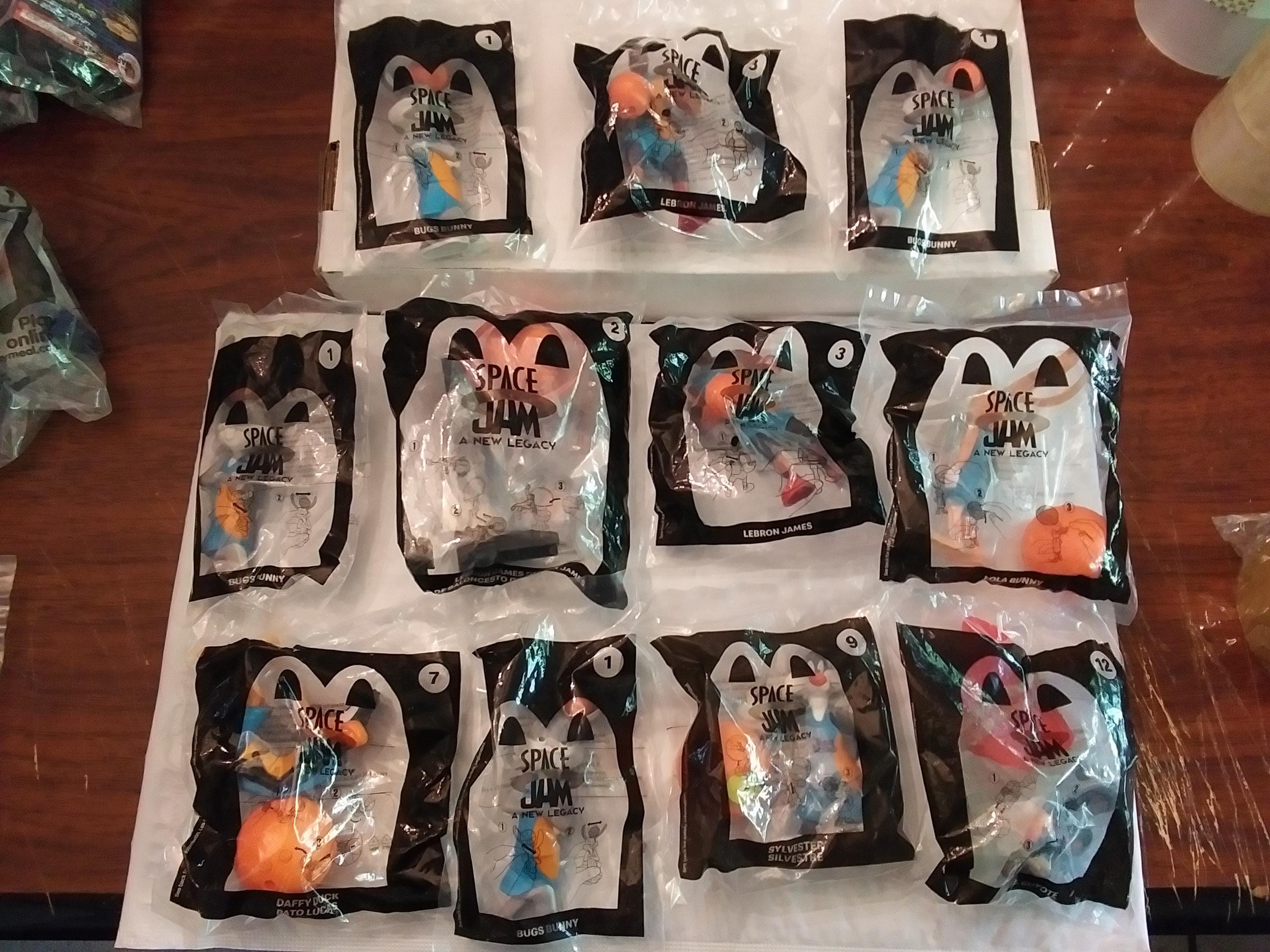 Bugs Bunny Juguetes Cajita Feliz Space Jam Looney Tunes Cajita