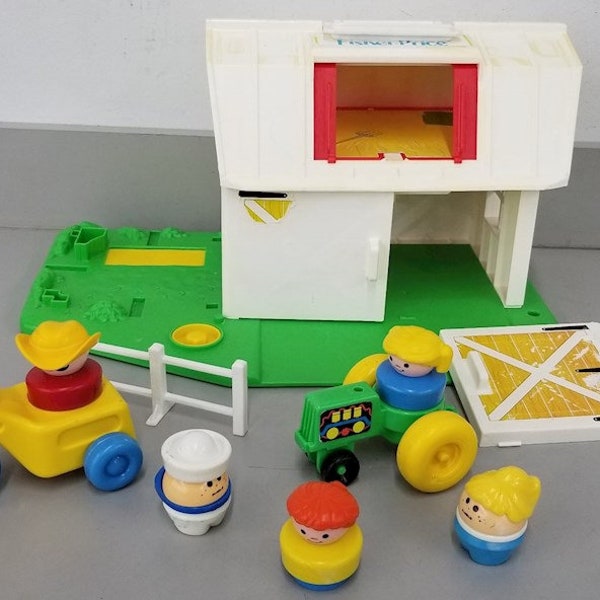 Fisher Price Vintage Farm Set Etsy