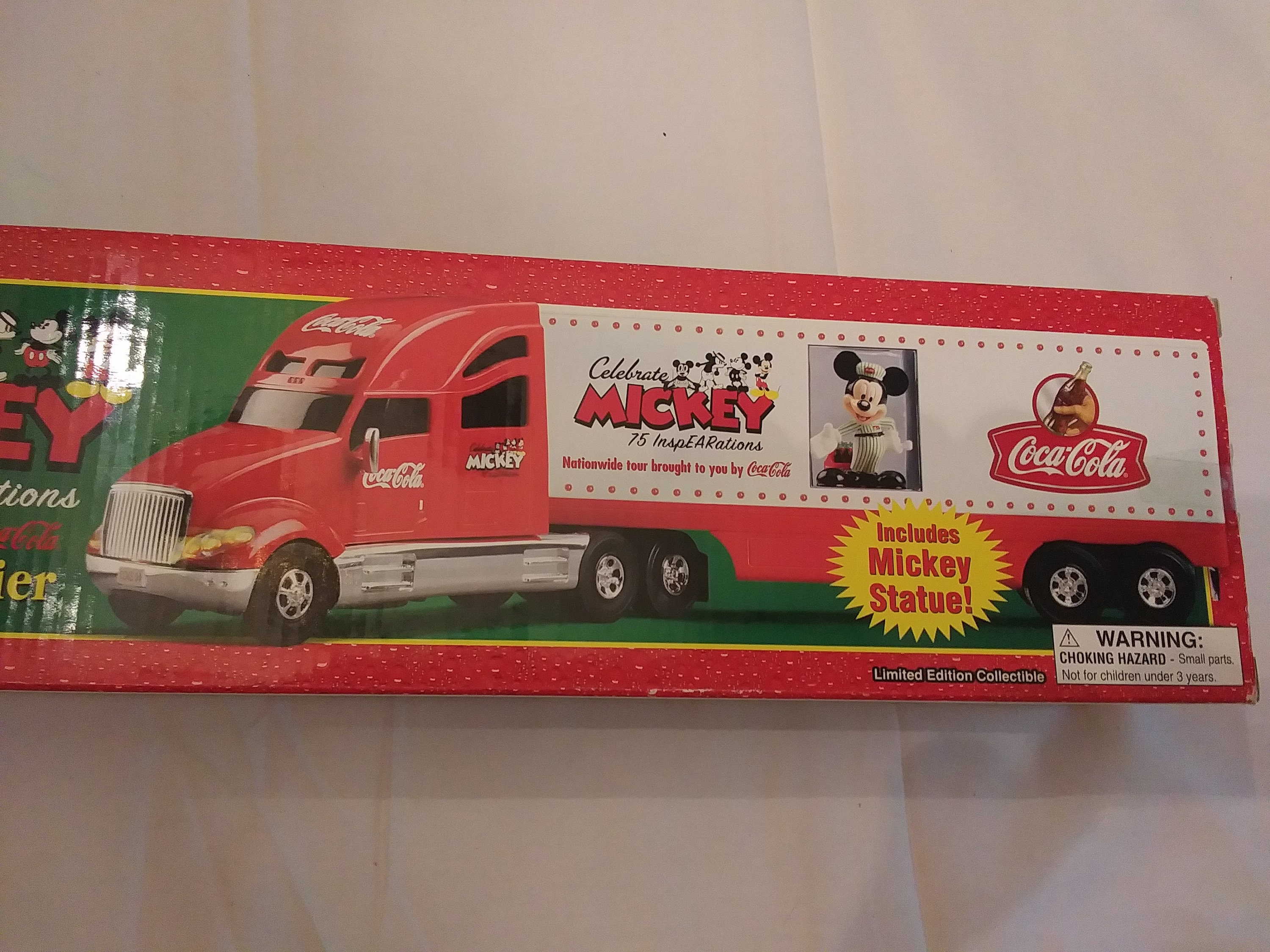 美品レア・ヴィンテージ】コカコーラ ミッキー75周年トラック