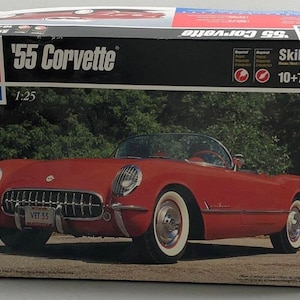 1955年式コルベットのモデルキット、AMT製 - Etsy 日本