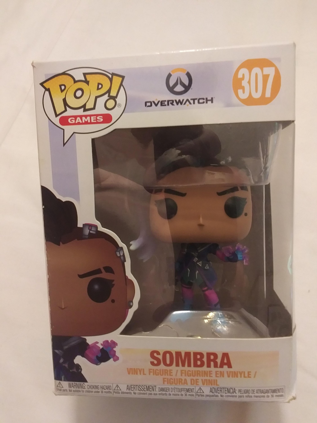 Funko Pop! Overwatch Sombra Vinyl Figure #307, IOB Israel