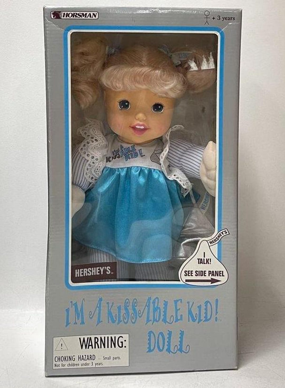 1998 Horsman Hershey's I'm A Kissable Kid Talking Doll - New - Etsy