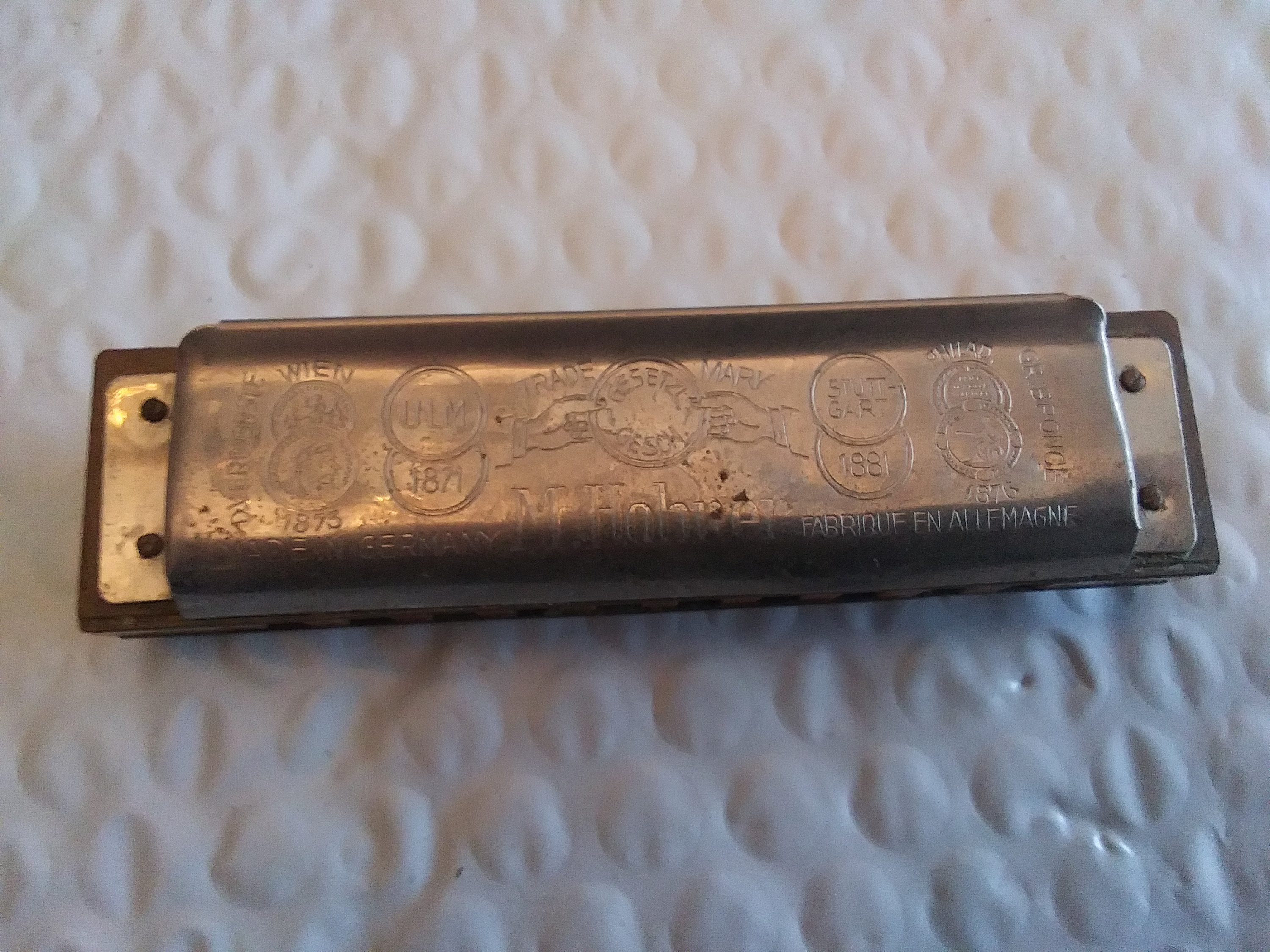 M. Hohner 4 Marine Band grad Prix Harmonica Made in Germany Etsy