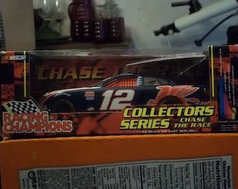 2001 Edition No. 12 Mobil 1 - 1:24 scale NASCAR Chase The Race die-cast