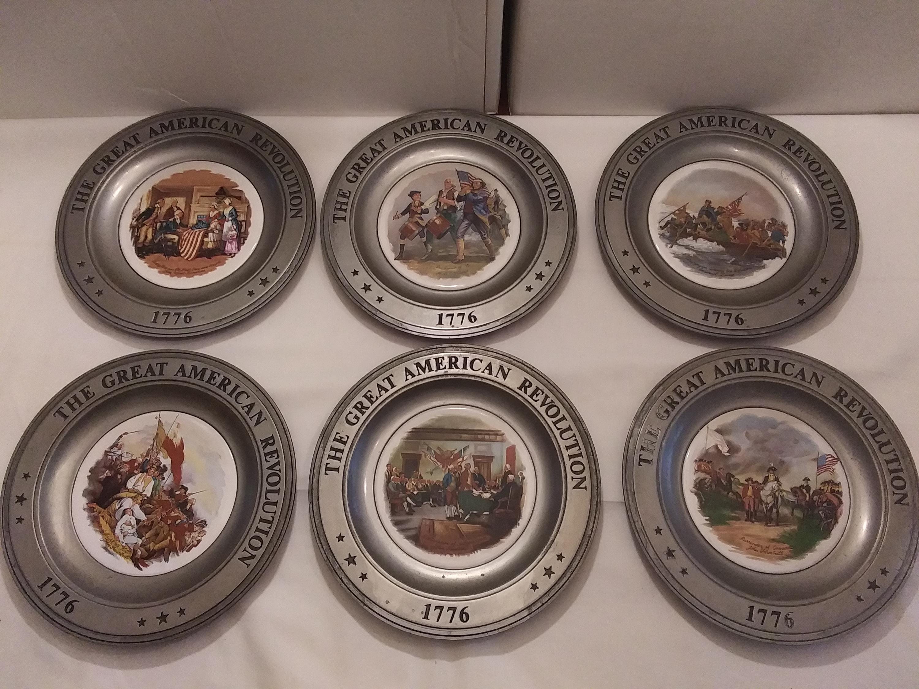 ヴィンテージ 1975 アメリカ独立戦争記念 ピューター コレクター