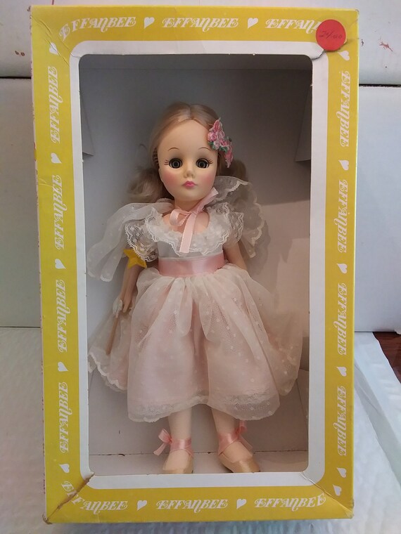 Vintage 1970 80s Effanbee Doll 1173 Sugar Plum Fairy IOB Etsy