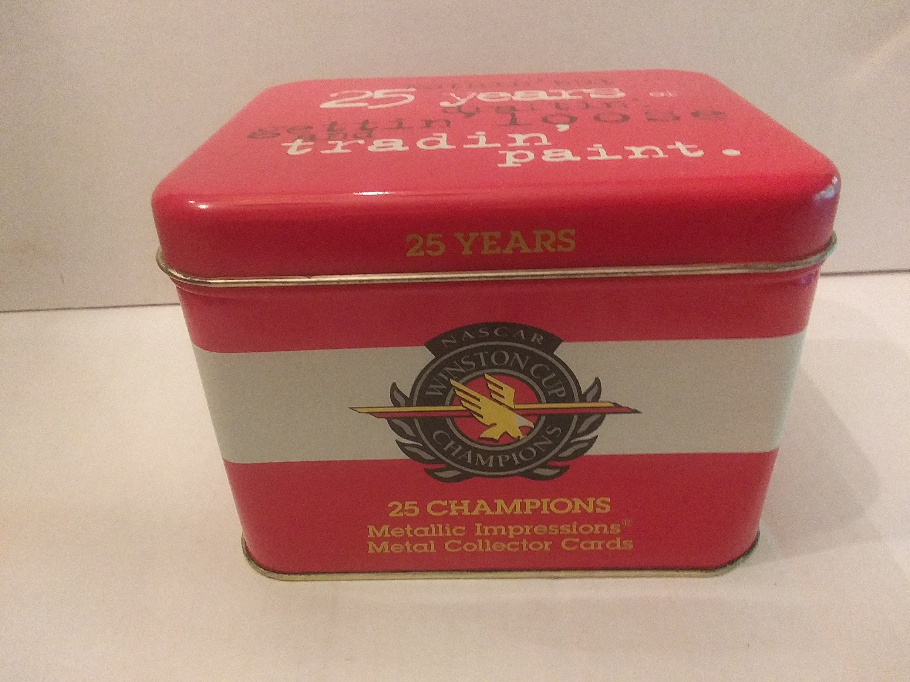 Winston Cup Champions 25 Years Metallic Impressions Collector