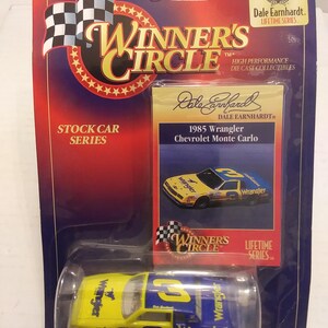NASCAR ウィナーズサークル デイル・アーンハート No.3 ラングラー 1985 モンテカルロ ダイキャスト