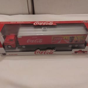1950er Soda Brunnen Coca-Cola Sattelzugmaschine Die-Cast Sammlerstück
