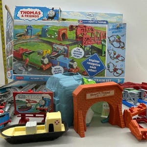 Fischer-Preis Thomas und Freunde sprechender Thomas The Train und Percy Train Set