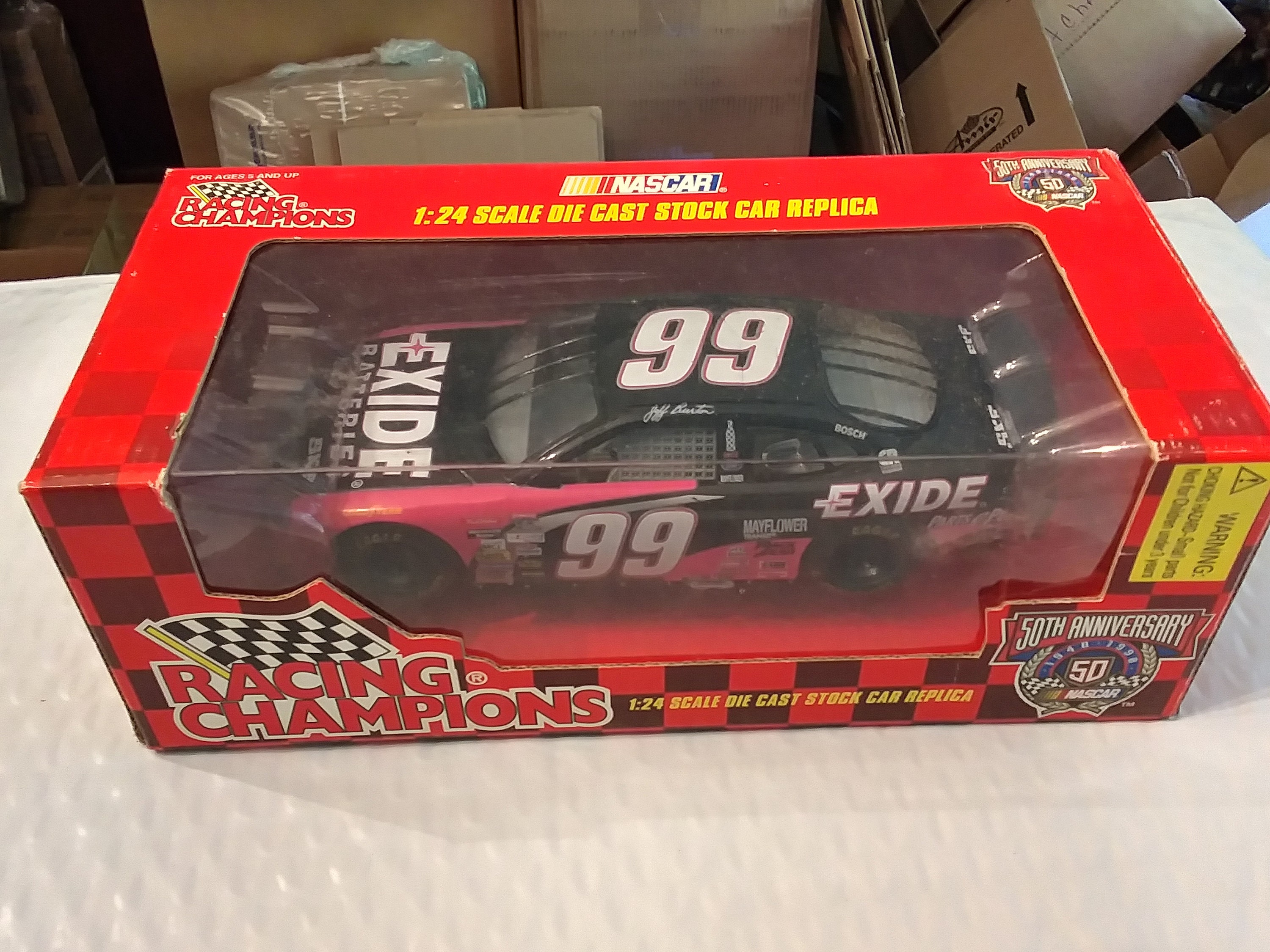 Exide Batteries No. 99 NASCAR Die-cast Stock Car, 1:24 Scale - Etsy