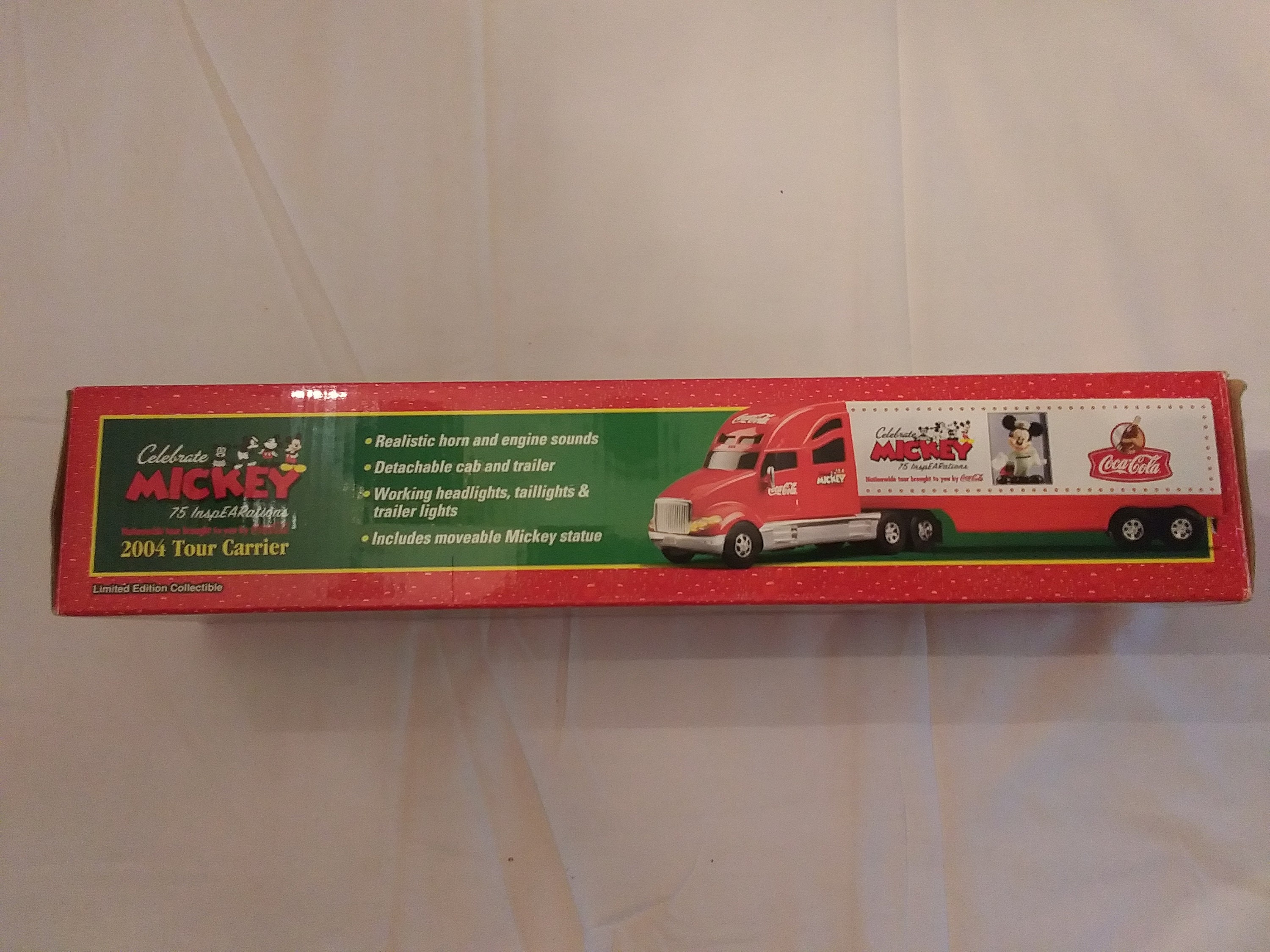 美品レア・ヴィンテージ】コカコーラ ミッキー75周年トラック