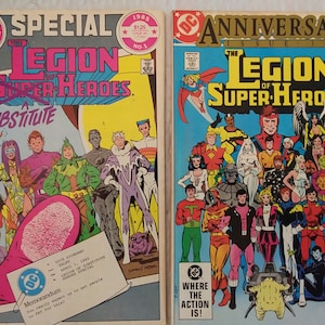 20 DC Comics - The Legion Of Super Heroes (1980s)