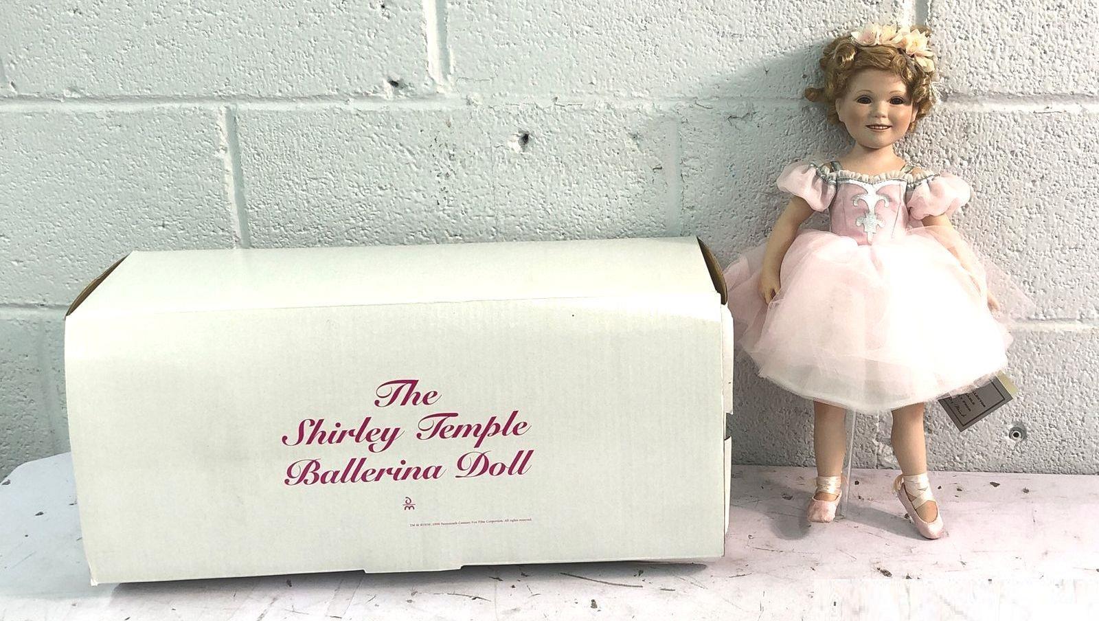 In Original Box the Danbury Mint Porcelain the Shirley Temple 