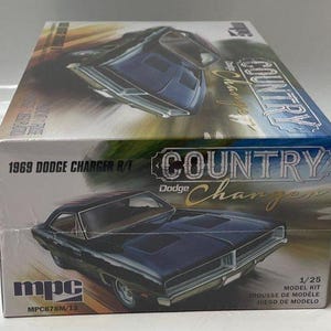 MPC 1969 Country Dodge Charger R/T Model Kit - Factory Sealed - Etsy