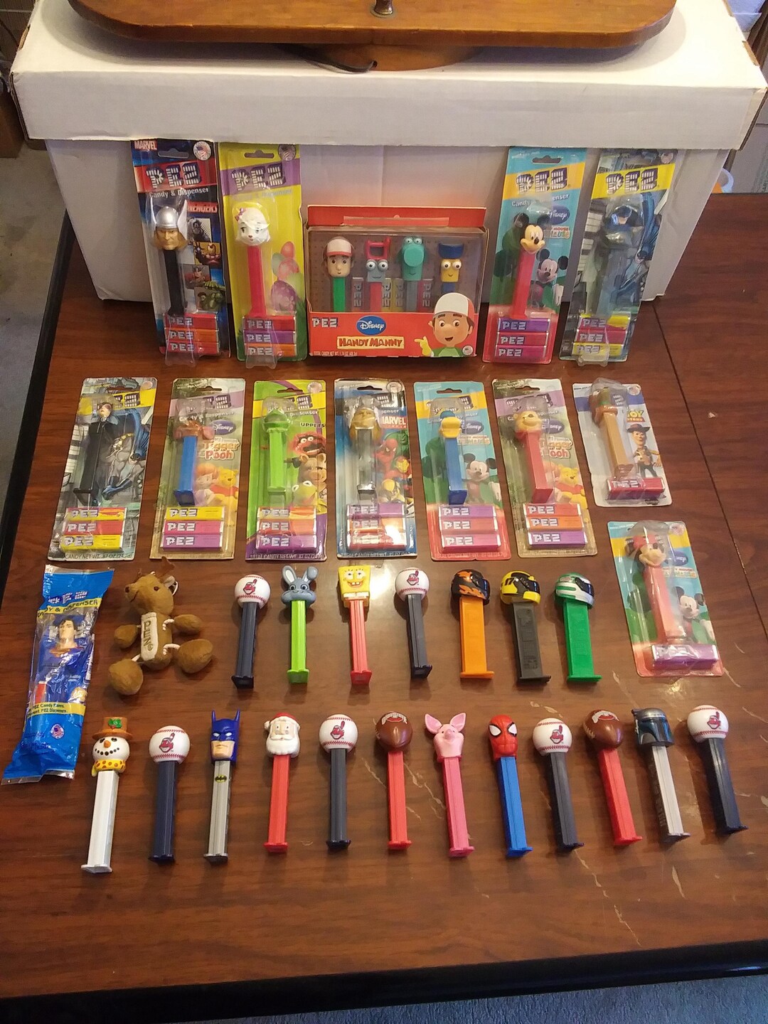 Muppet Handy 37 Vintage Pez Candy Dispensers - Handy Manny, Disney, DC, Marvel ...
