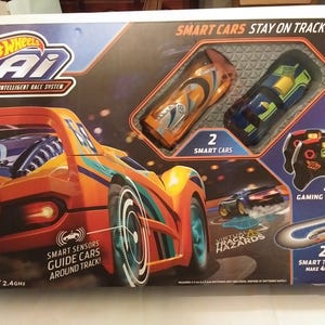 Pista de carreras de autos inteligentes con inteligencia