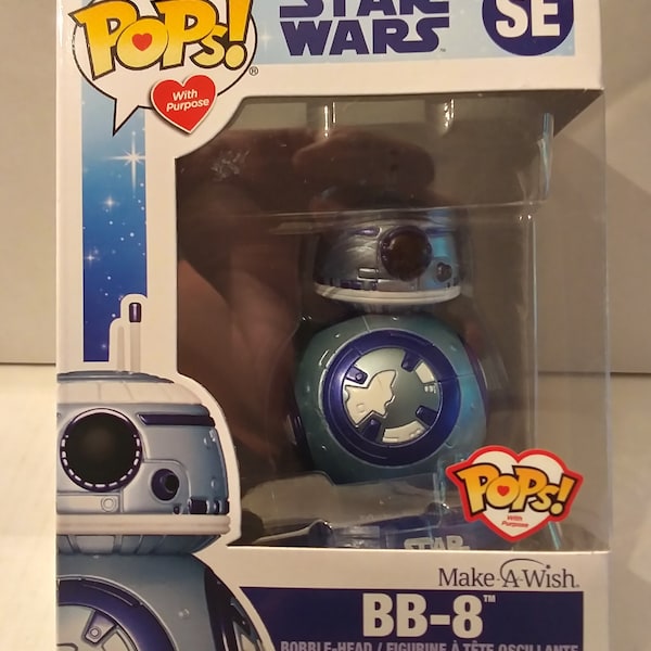 Funko Pop! Make-A-Wish - BB-8 (SE) Bobble Head Figurine, MIP