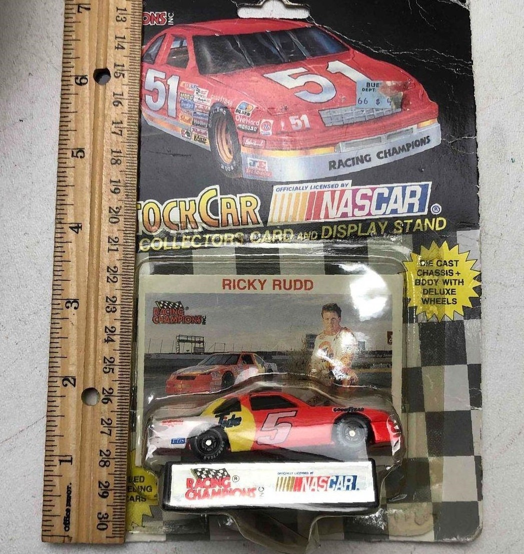 5 NASCAR Dale Earnhardt Hologram & Ricky Rudd Die-cast Collectibles ...