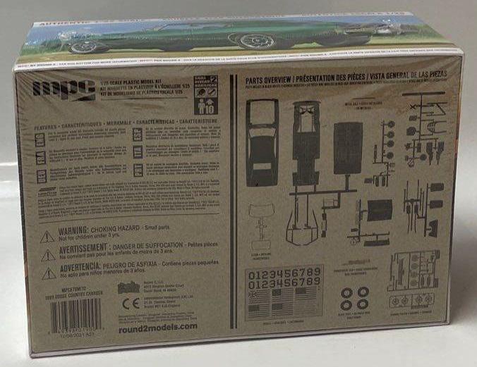 MPC 1969 Country Dodge Charger R/T Model Kit - Factory Sealed - Etsy