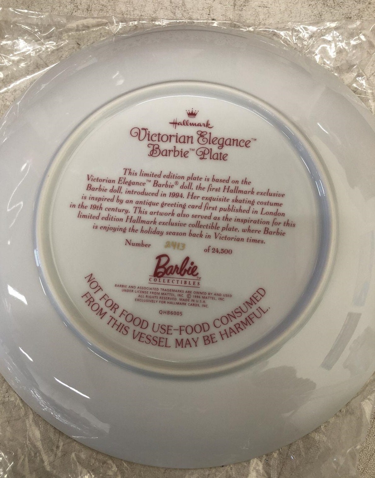 1996-victoria-elegance-barbie-collector-plate-by-hallmark-etsy
