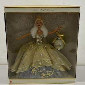 Celebration Barbie Doll 2000 w/Ornament Special Edition, MIB by Mattel