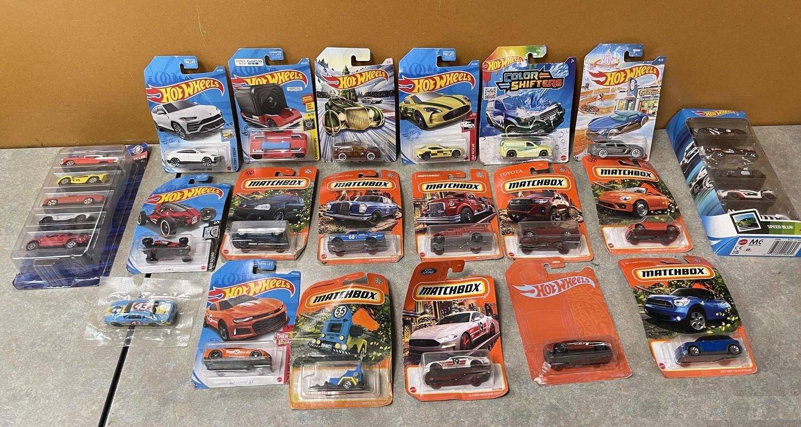 ホットウィール＆マッチボックスカー28台 - カラーシフター、マッスル