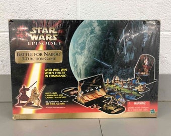 Star Wars Episode 1 - Battle Of Naboo 3D Action Board Game, MIB