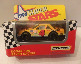 1994 Matchbox Limited Edition NASCAR Kodak Fun Saver Racing No. 4, MIB