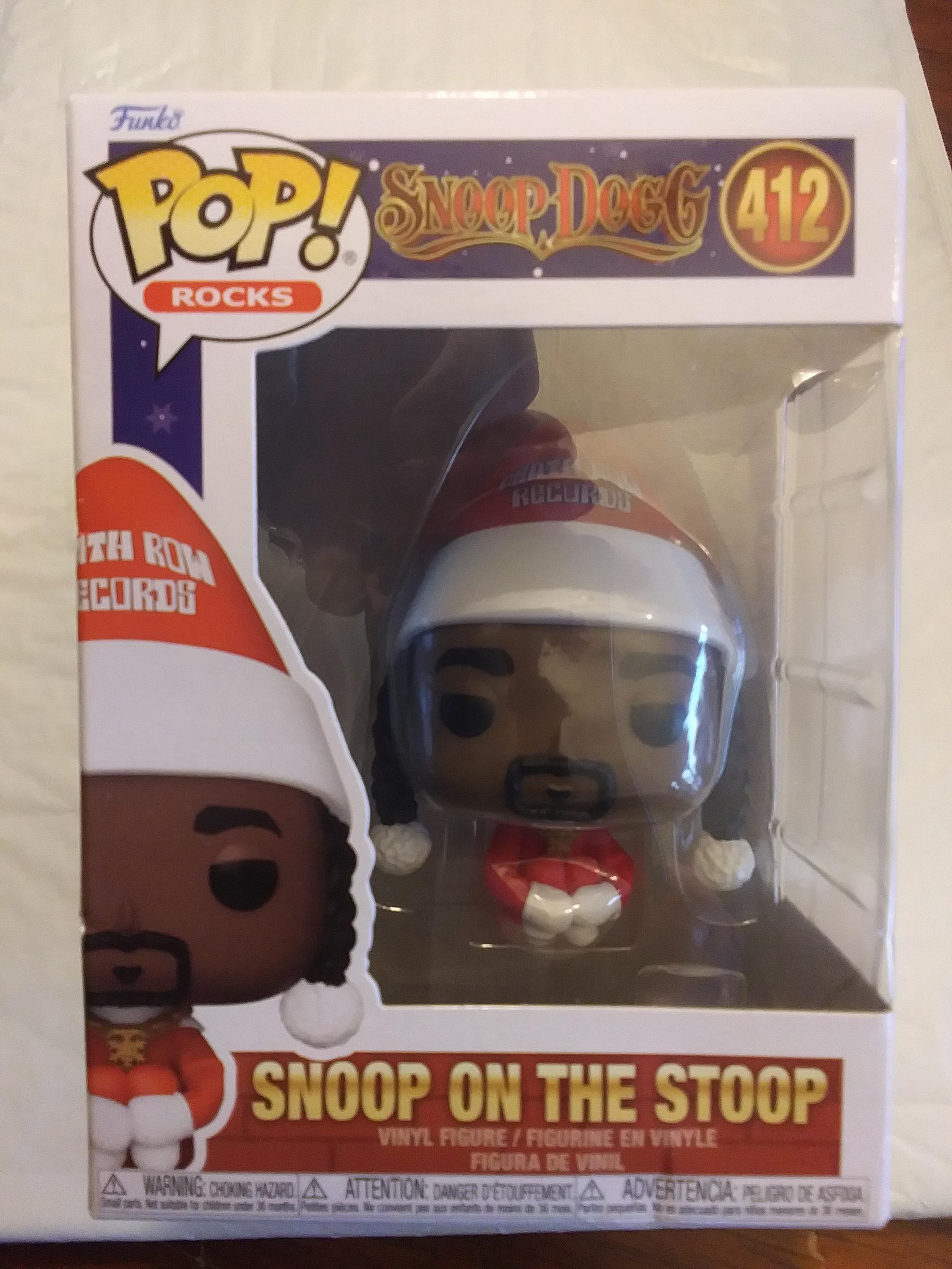 Figurine Pop! Vinyl Snoop Dogg Snoop On The Stoop #412 Funko - Neuf Sous Blister