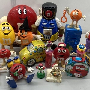 M&m's Collector 20+ Items - Nutcracker Dispenser, NASCAR, Candy