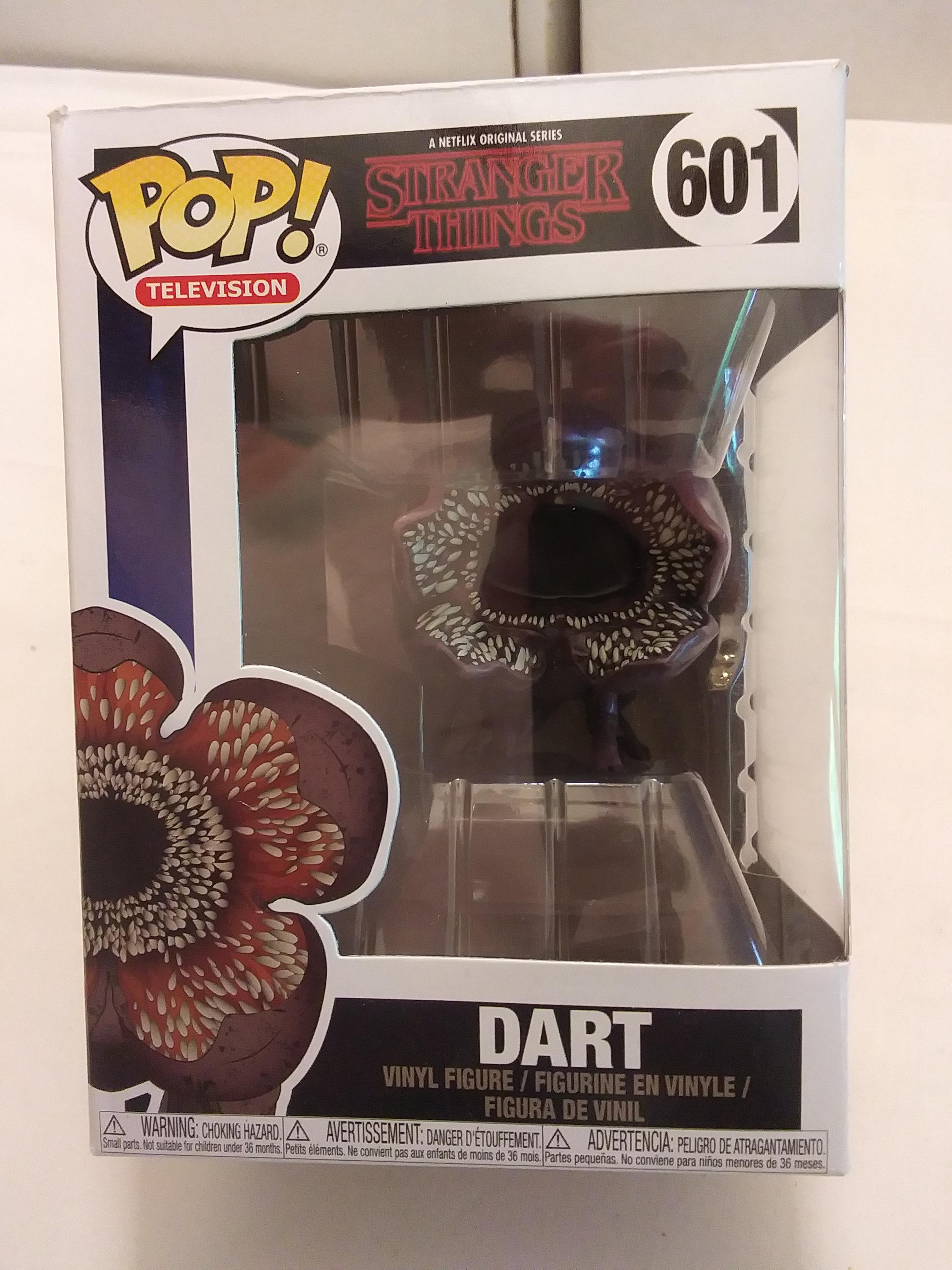 Funko Pop! TV Stranger Things - Dart #601 Vinyl Figure, IOB - Etsy