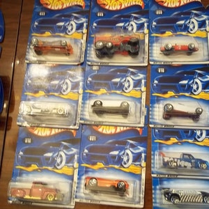 Collection of 10 Mattel Hot Wheels 2001 FIRST EDITIONS series, MIP 1