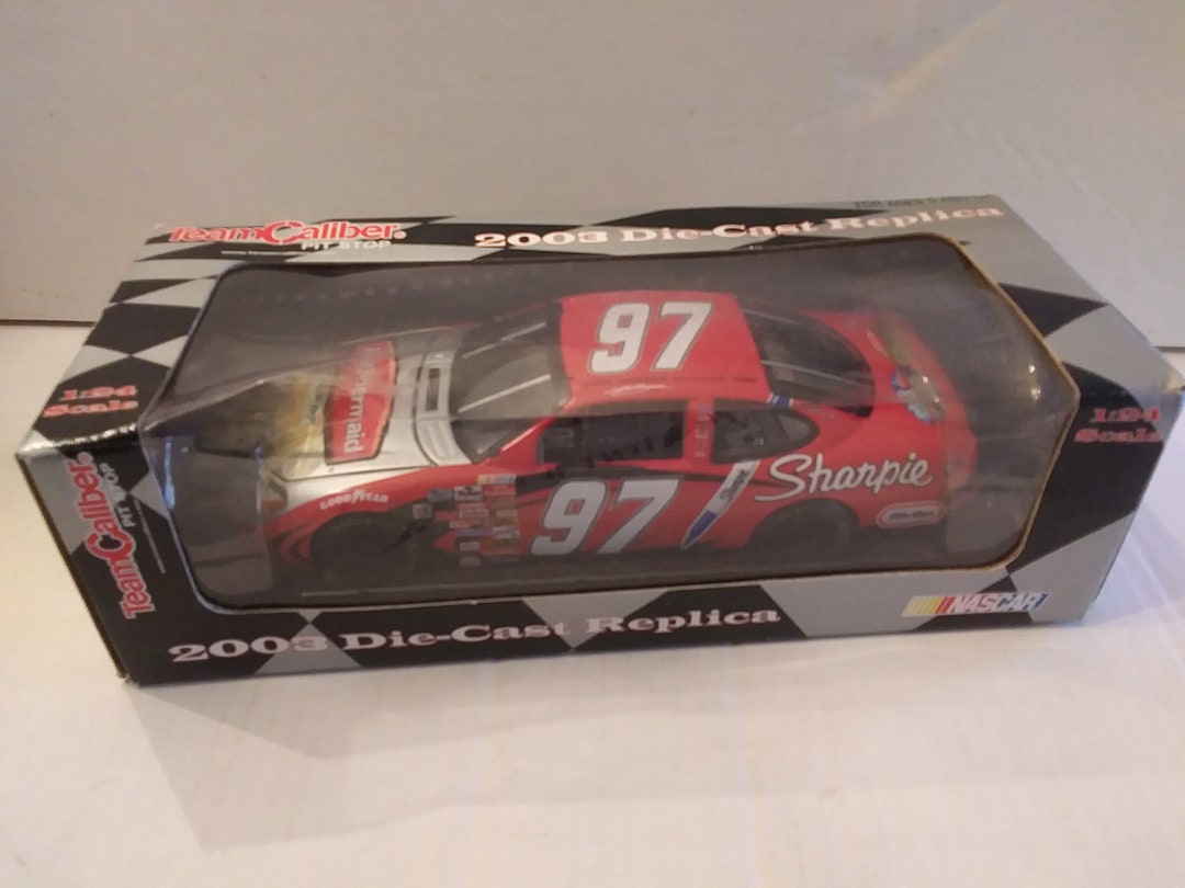 2003 NASCAR Kurt Busch No. 97 Rubbermaid Diecast 1/24 Scale Car, IOB