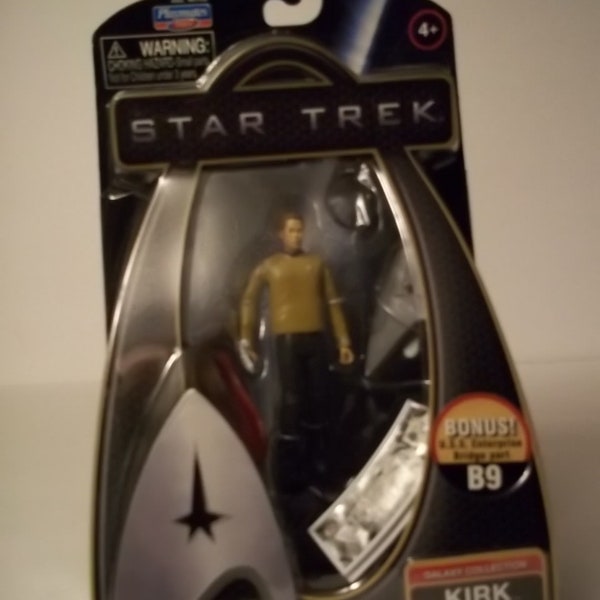 Star Trek Captain Kirk Galaxy Collection Figurine, Bonus, MIP