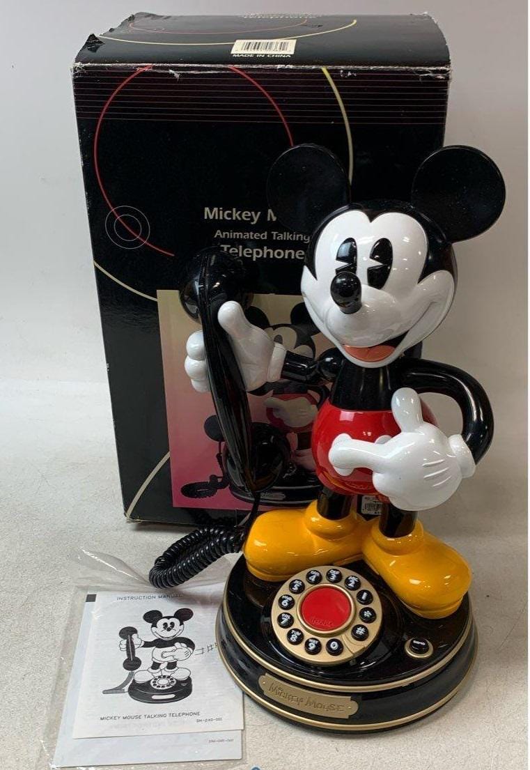 Mickey Mouse Animated Talking Telephone