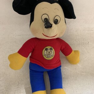 Vintage 1970-2000 - 7 Walt Disneys Musse och Mimmi Pigg plyschdockor bild 5