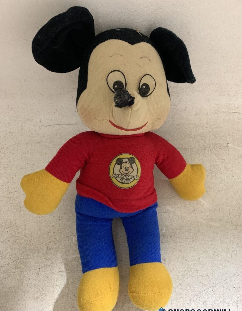 Vintage 1970-2000 - 7 Walt Disneys Musse och Mimmi Pigg plyschdockor bild 5