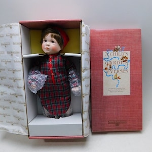 Ashton-Drake Galleries - Child&#39;s &quot;Garden of Verses&quot; Porcelain Doll, IOB