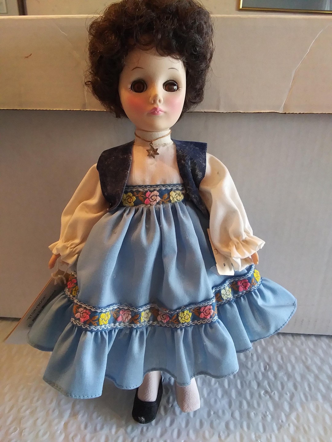 Vintage 1980s Wonderful World of Effanbee Dolls Israel With Original