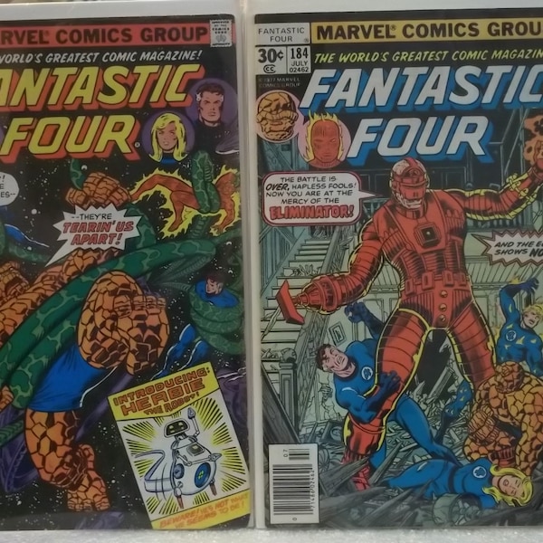 Sammlung von 28 Marvel Comics - The Fantastic Four (1970er bis 2000)
