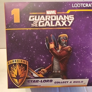 Modelo de figura de busto de Marvel Guardianes de la Galaxia Star-Lord, NIB