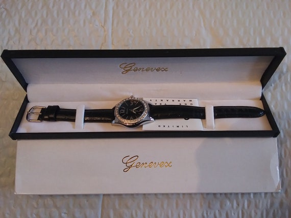 Genevex quartz online watch