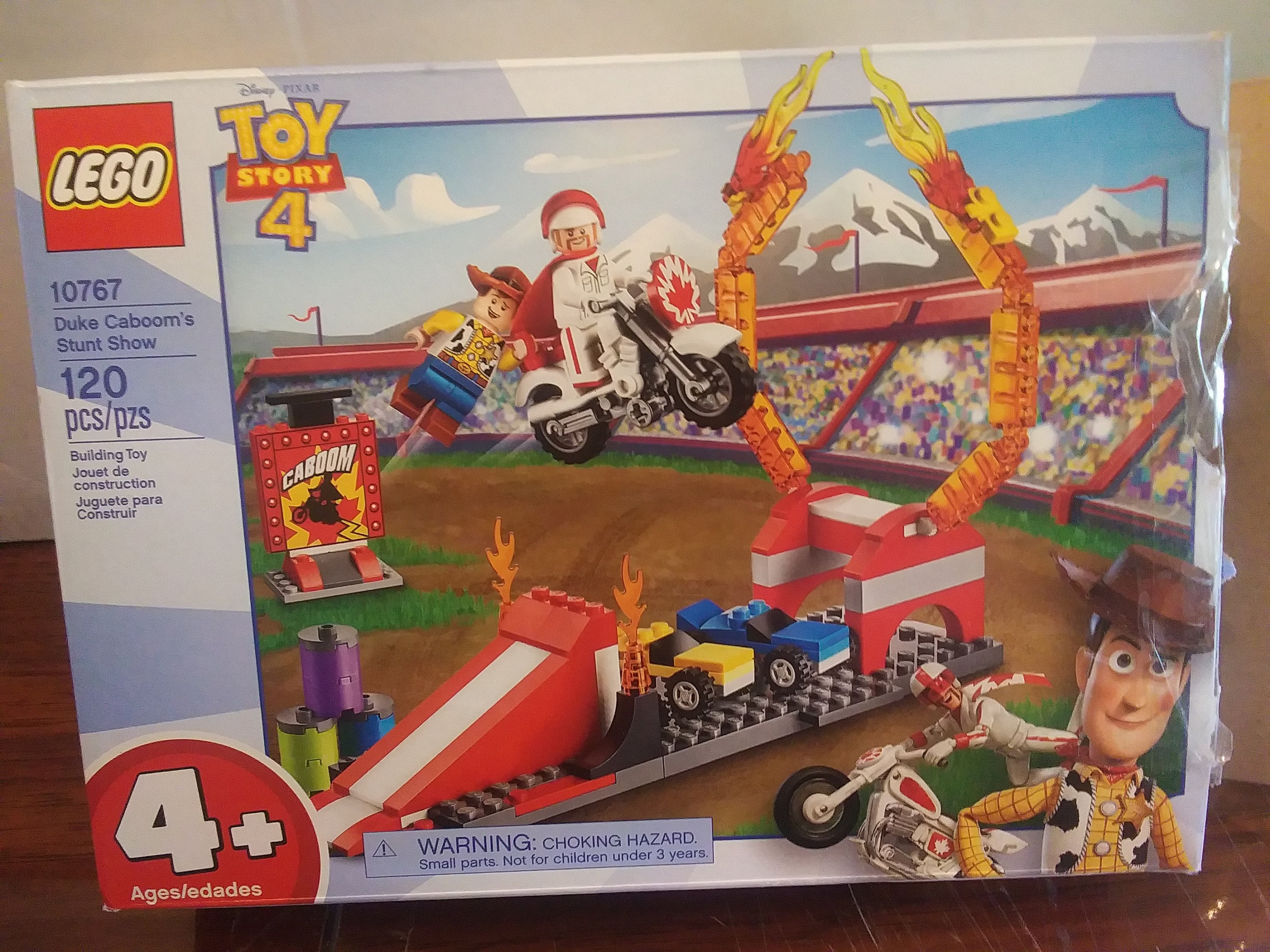 Lego toy story 4 duke caboom's stunt show sale