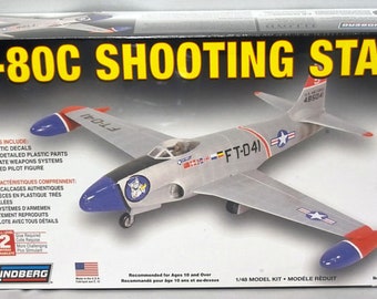 F-80C Shooting Star Lindberg Model Airplane model kit 1/48 scale New (offers)