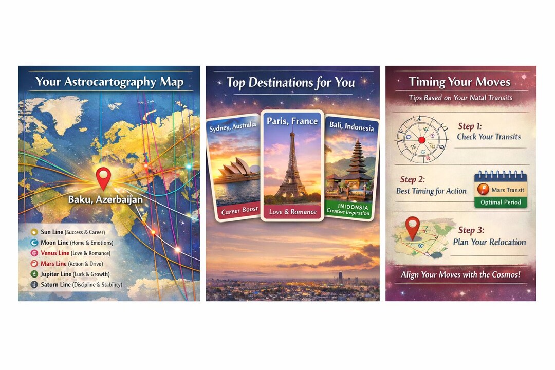 Astrocartography Relocation Guide | Find Places for Love & Career ...