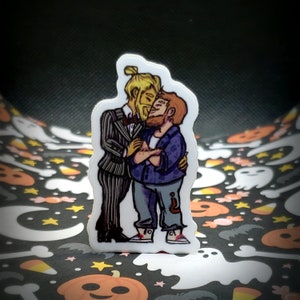 Dungeons and Daddies - Halloween Sticker - Darryl and Henry - Oakson