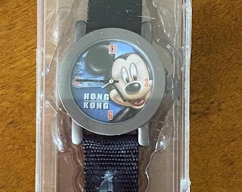 Vintage Disney Mickey Mouse Hong Kong Opening Watch, Sealed